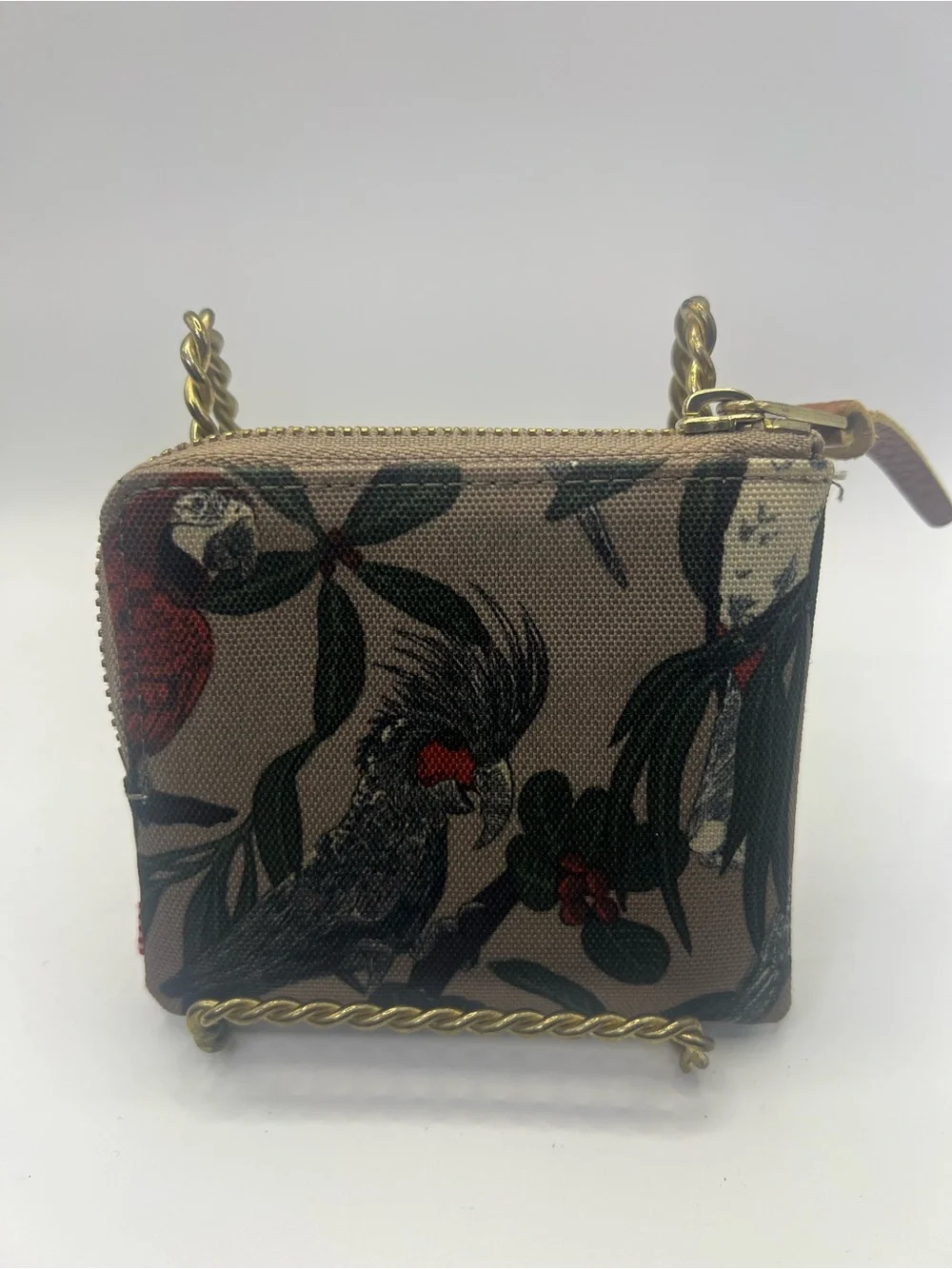 Herschel Supply Co. Johnny Zip Wallet Birds of Herschel Parrot Tropical Pouch